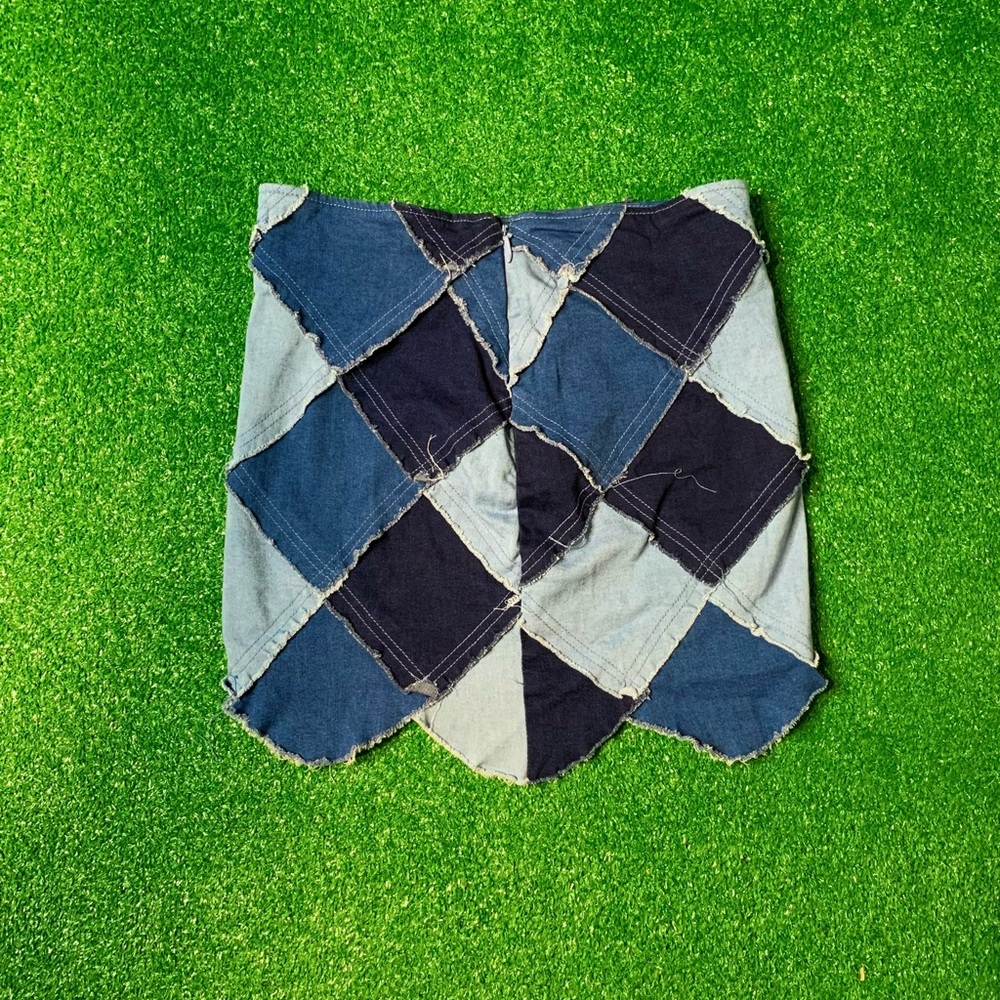 Patch Me if You Can Skirt from Fashion Nova 🦋